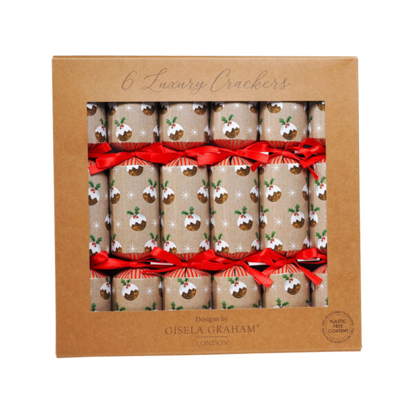 6 luxury Christmas crackers