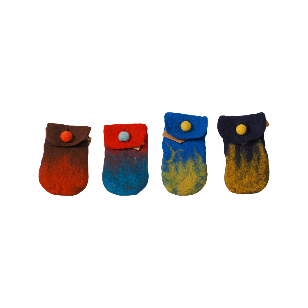 Felted glasses case in various designs
