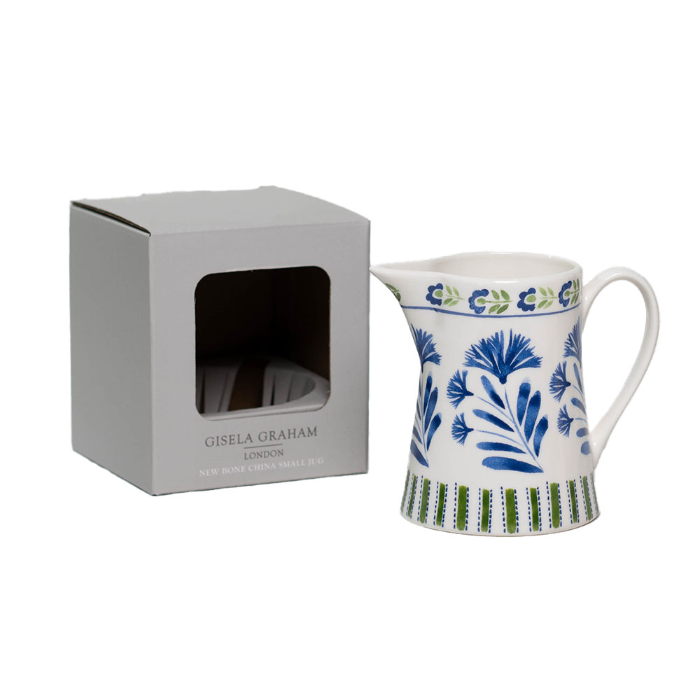 Small Jug with cornflower print