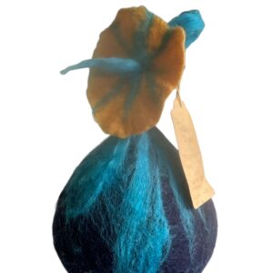 Felted doorstop by Felt Like It