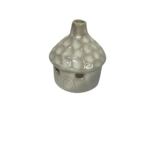ceramic tea light holder house shaped