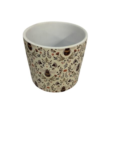 ceramic planter bee